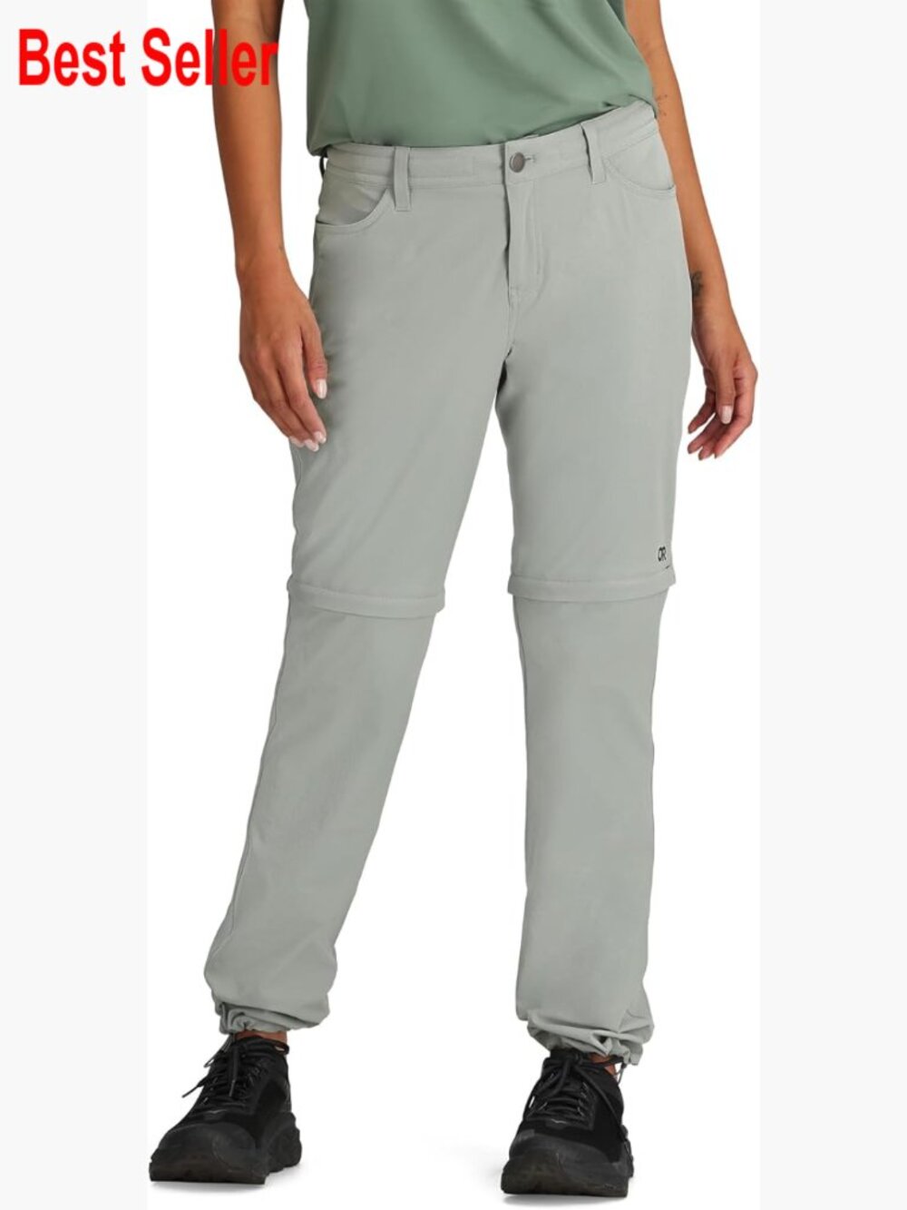 Convertible Hiking Pants 86% Nylon Ripstop 14% Spandex